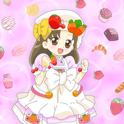 This is a pixiv picture whose title is おいしい夢のハーモニー.