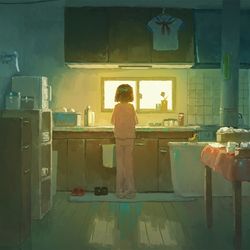 This is a pixiv picture whose title is ささがく生活.