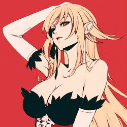 This is a pixiv picture whose title is kiss-shot.