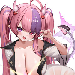 This is a pixiv picture whose title is Ironmouse as Crown.