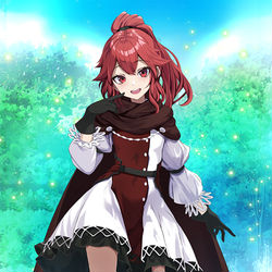 This is a pixiv picture whose title is アンナさん 【立ち絵】.