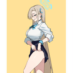 This is a pixiv picture whose title is Asuna.