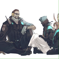 This is a pixiv picture whose title is 博士相關05.