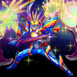 This is a pixiv picture whose title is ガッチャタイム.