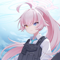This is a pixiv picture whose title is フルアーマーホシノ.