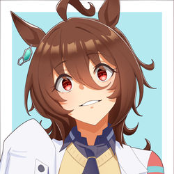 This is a pixiv picture whose title is アグネスタキオン.