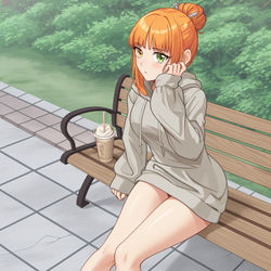 This is a pixiv picture whose title is 茉娜丝ootd #1.