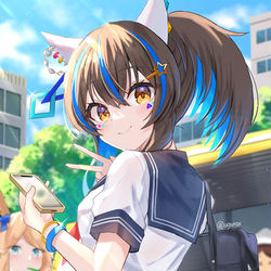 This is a pixiv picture whose title is セーラーヘリオス.