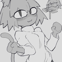 This is a pixiv picture whose title is 型月作品.