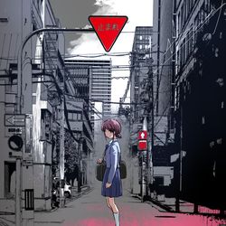 This is a pixiv picture whose title is 誰もここには来ないで.