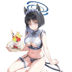 This is a pixiv picture whose title is メイドキキョウ.