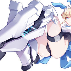 This is a pixiv picture whose title is Toki bunnysuit.