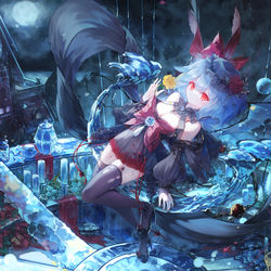 This is a pixiv picture whose title is 踊り.