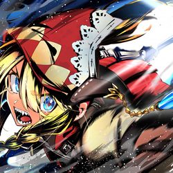 This is a pixiv picture whose title is うちの頭巾ソド子.