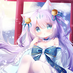 This is a pixiv picture whose title is commission.