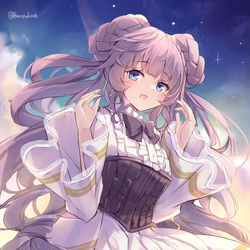 This is a pixiv picture whose title is 天魔の聲選姫.