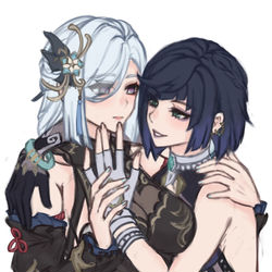 This is a pixiv picture whose title is 申蘭.