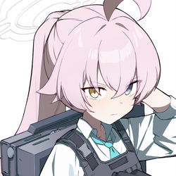 This is a pixiv picture whose title is 暁のホルス　小鳥遊ホシノ.