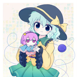 This is a pixiv picture whose title is ふもさとりこいし.