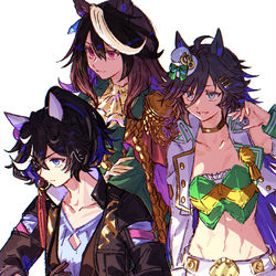 This is a pixiv picture whose title is 🅰️🎩🌙.