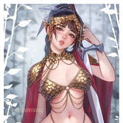 This is a pixiv picture whose title is EVE.