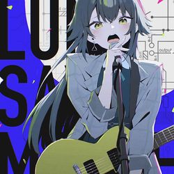 This is a pixiv picture whose title is Luna say maybe…🌙.