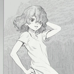 This is a pixiv picture whose title is Isma SFW.