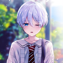This is a pixiv picture whose title is 宵崎奏.