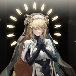 This is a pixiv picture whose title is ラプンツェル (ニケ).