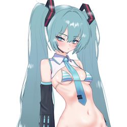 This is a pixiv picture whose title is 初音ミク.