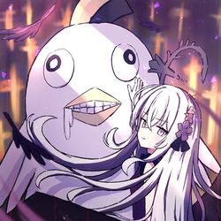 This is a pixiv picture whose title is アズサ＊テラー（妄想）.