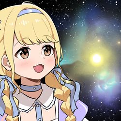 This is a pixiv picture whose title is 宇宙ことね.