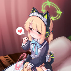 This is a pixiv picture whose title is 才羽ミドリ.