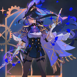 This is a pixiv picture whose title is Clorinde.