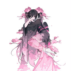 This is a pixiv picture whose title is 樱.
