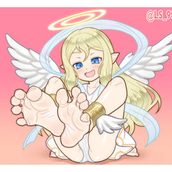 This is a pixiv picture whose title is [commission] 大天使マリエル.