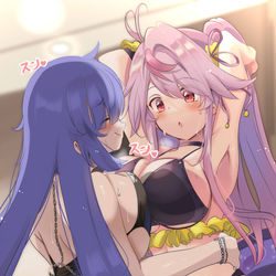This is a pixiv picture whose title is すんすん♡.