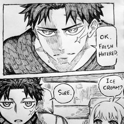This is a pixiv picture whose title is Bait and Switch.