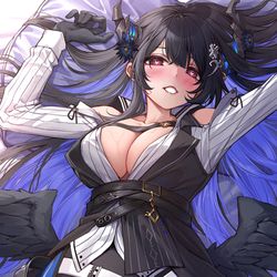 This is a pixiv picture whose title is Sticking out your gyatt.