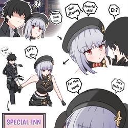 This is a pixiv picture whose title is HSR, WUWA.