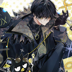 This is a pixiv picture whose title is 夜鷹 純.