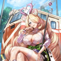 This is a pixiv picture whose title is 山海鏡花.