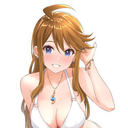 This is a pixiv picture whose title is 恵美.