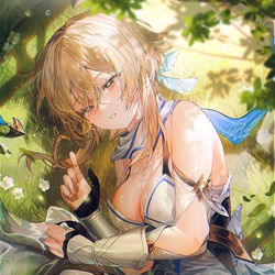 This is a pixiv picture whose title is 目覚め.