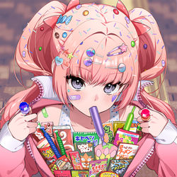This is a pixiv picture whose title is 私の"何処"が好き？.