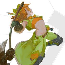 This is a pixiv picture whose title is 🪓エーティエ.