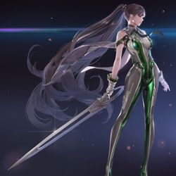 This is a pixiv picture whose title is イヴ.