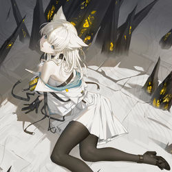 This is a pixiv picture whose title is Perlica.