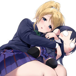 This is a pixiv picture whose title is ぬい持ちえりうみ.