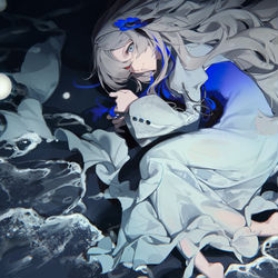 This is a pixiv picture whose title is Wave.